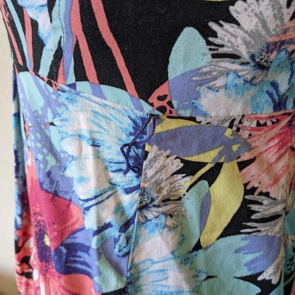 Colorful Floral Dress - Picture 5 of 8